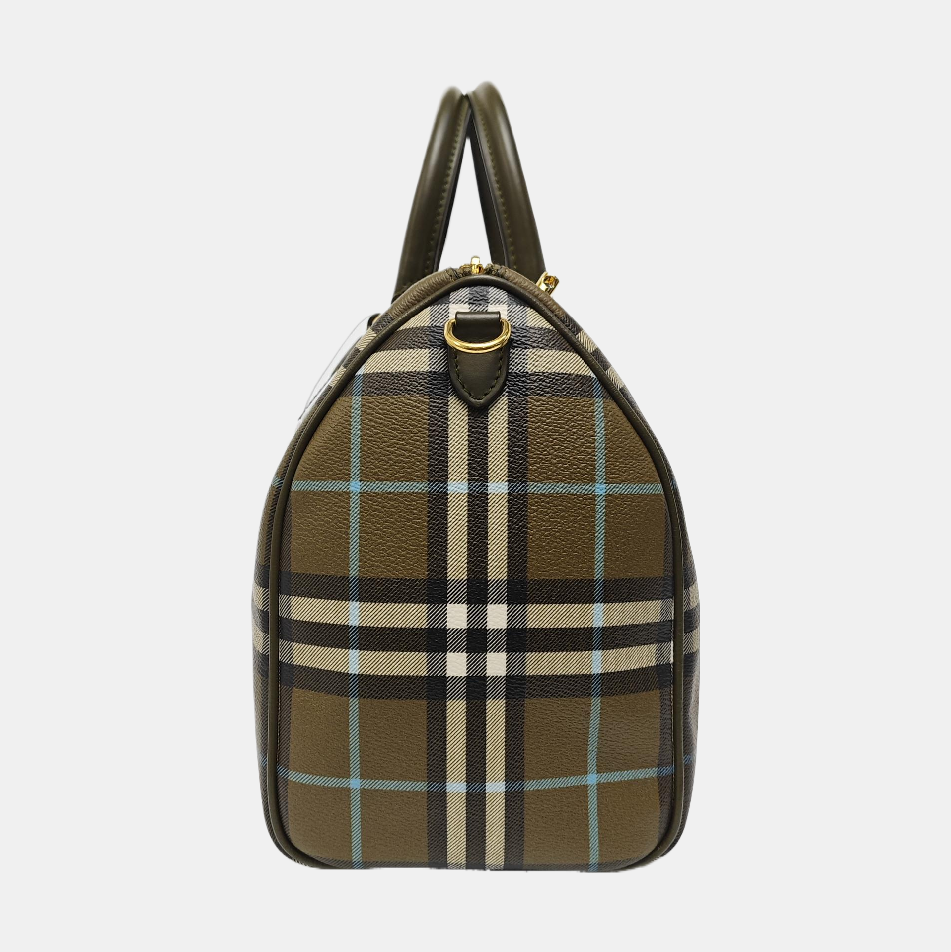 Boston Medium Coated Canvas Green