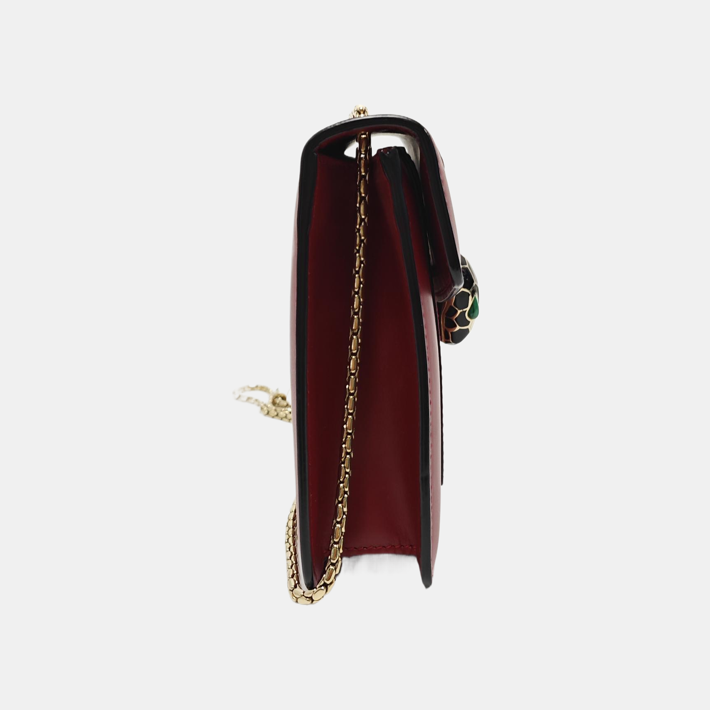 SERPENTI FOREVER Small Calfskin Red