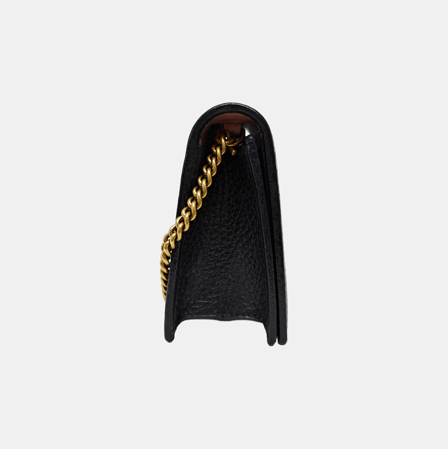 GG Marmont Super Mini Calfskin Black