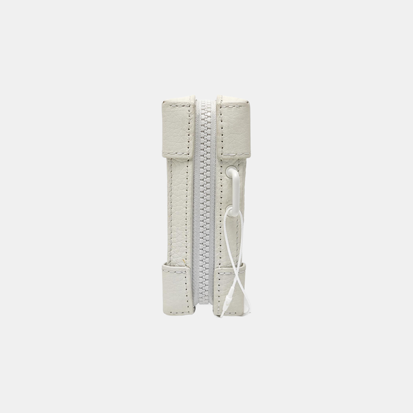 WALLET TRUNK Calfskin White