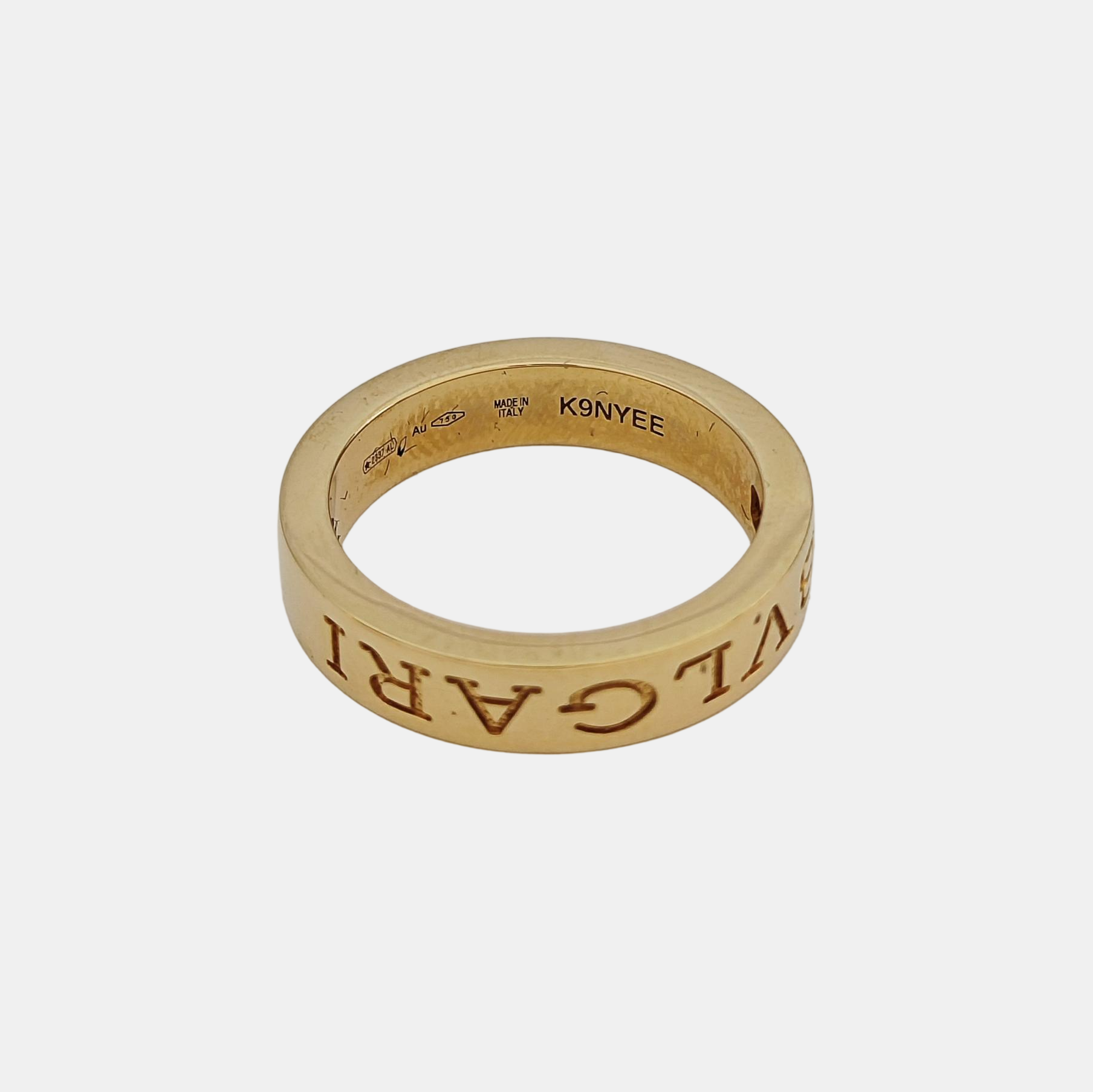 B.ZERO1 18k Gold Ring EU 49