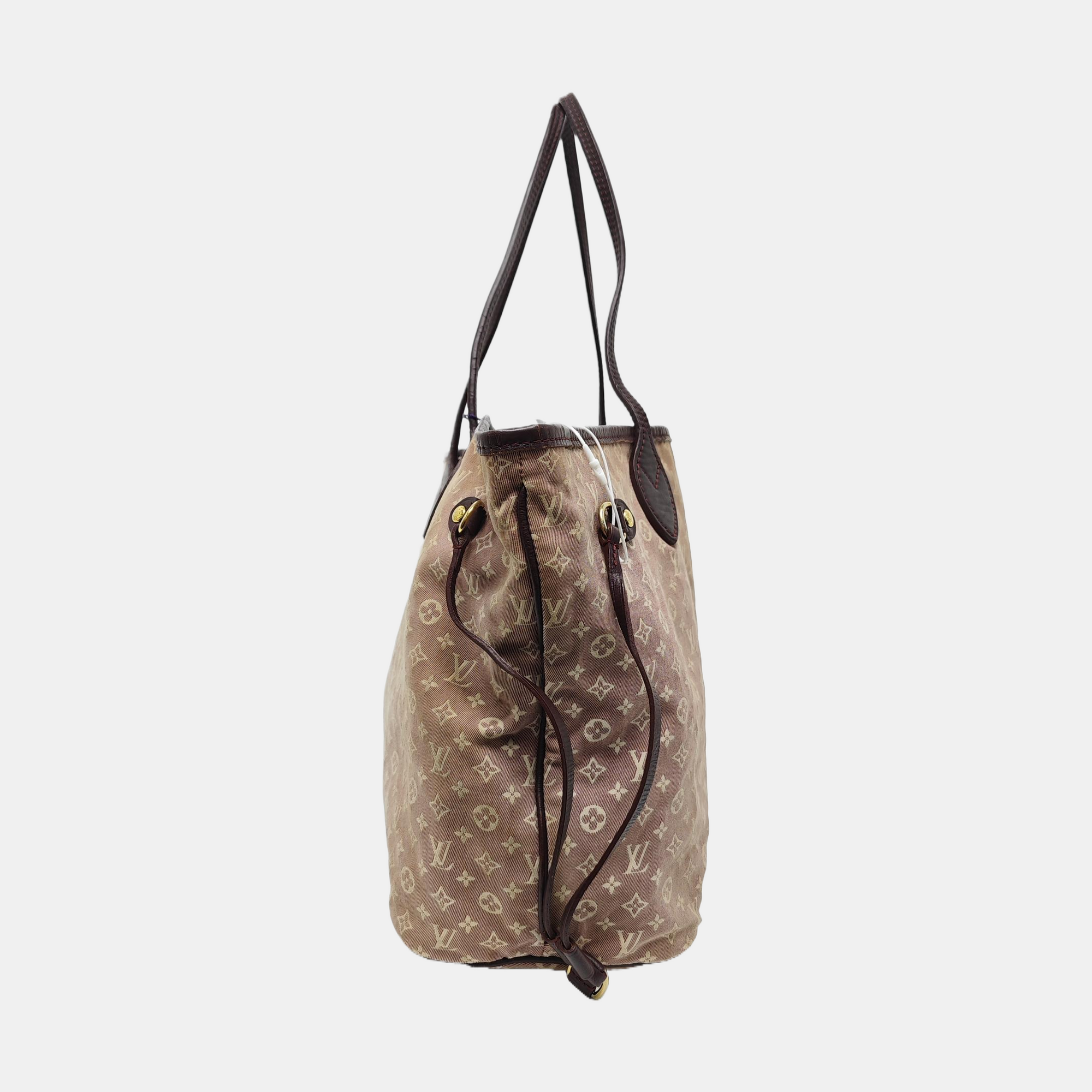 NEVERFULL MM Monogram Canvas Beige