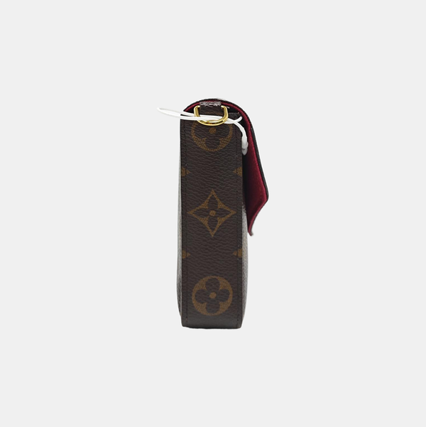 FÉLICIE Monogram Coated Canvas Brown