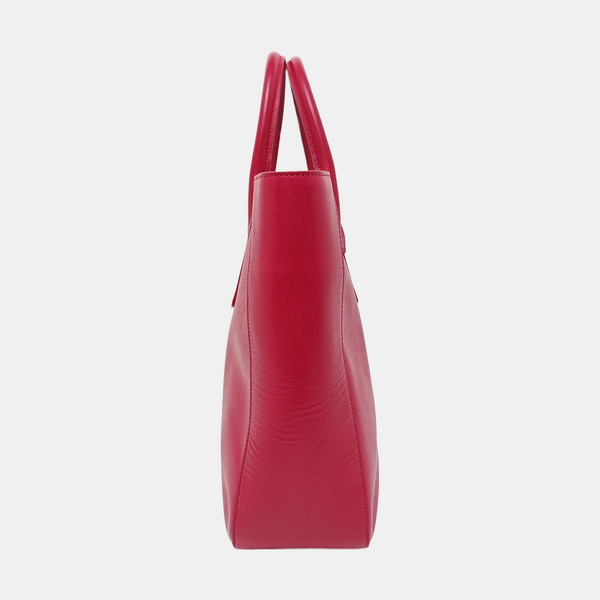 Calfskin Shoulder Bag Red