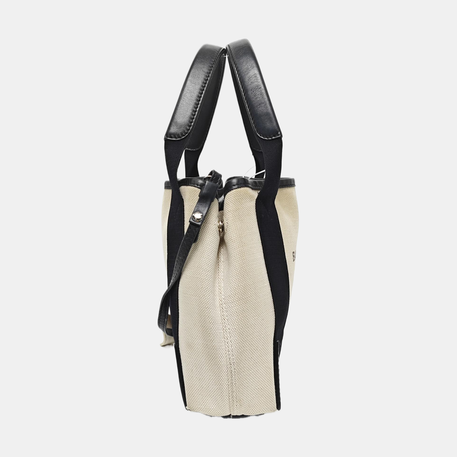 Navy Mini Canvas White