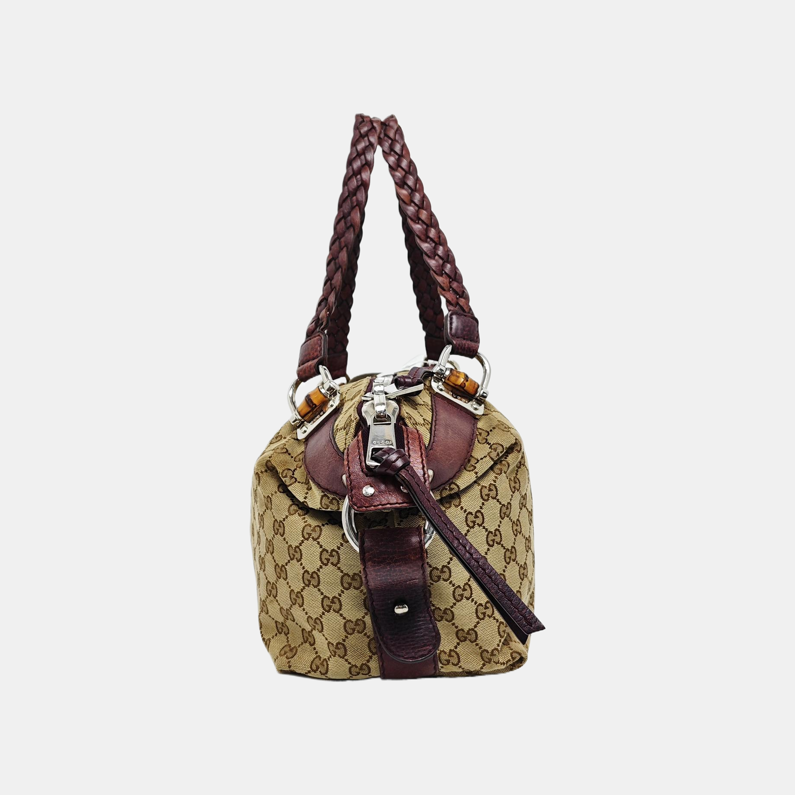 Bamboo 1947 Medium Monogram Canvas Beige