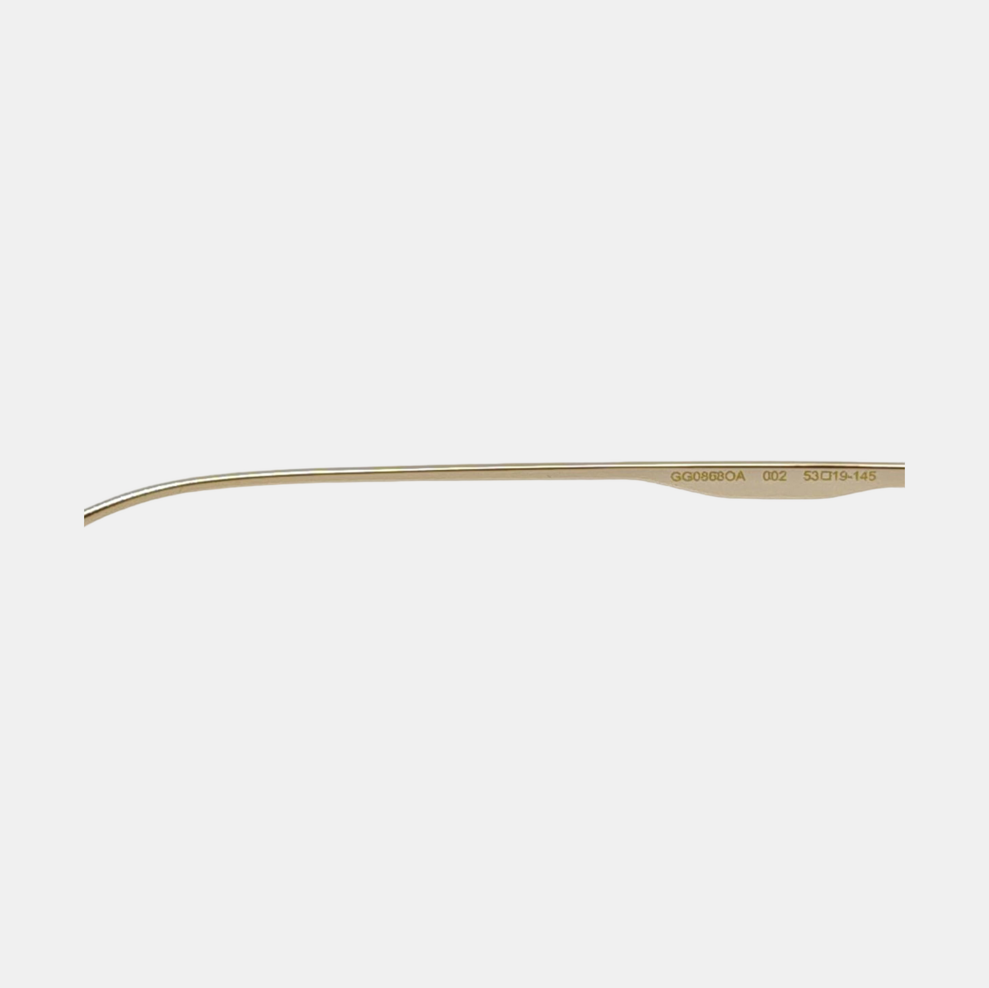 Metal Eyeglasses Gold