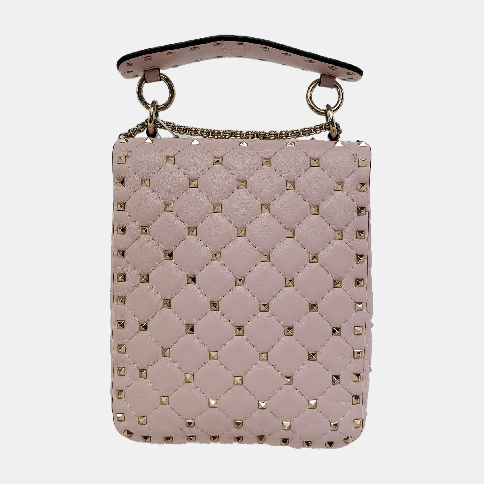 Quilted Calfskin Shoulder Bag Pink