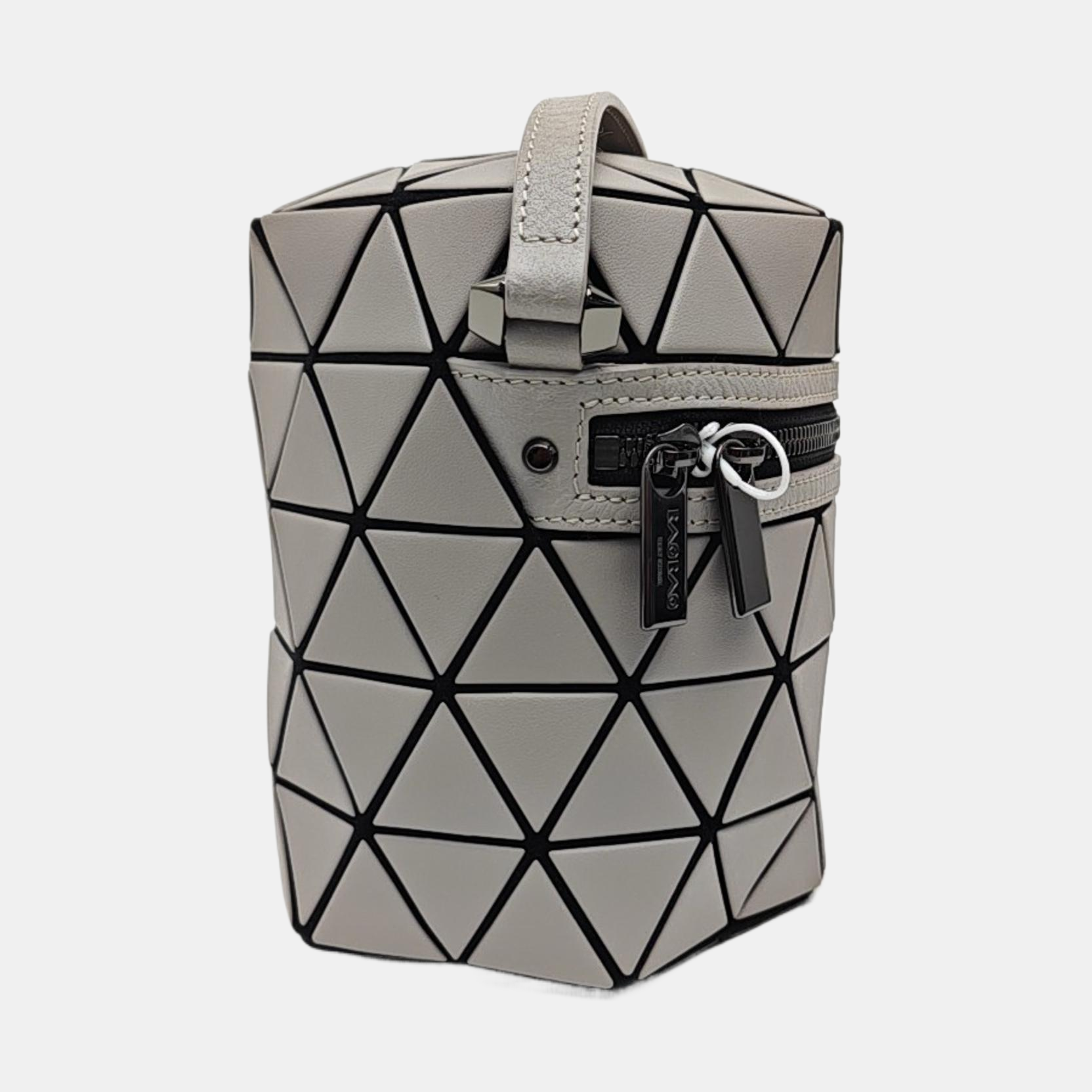 Special Material Shoulder Bag Gray