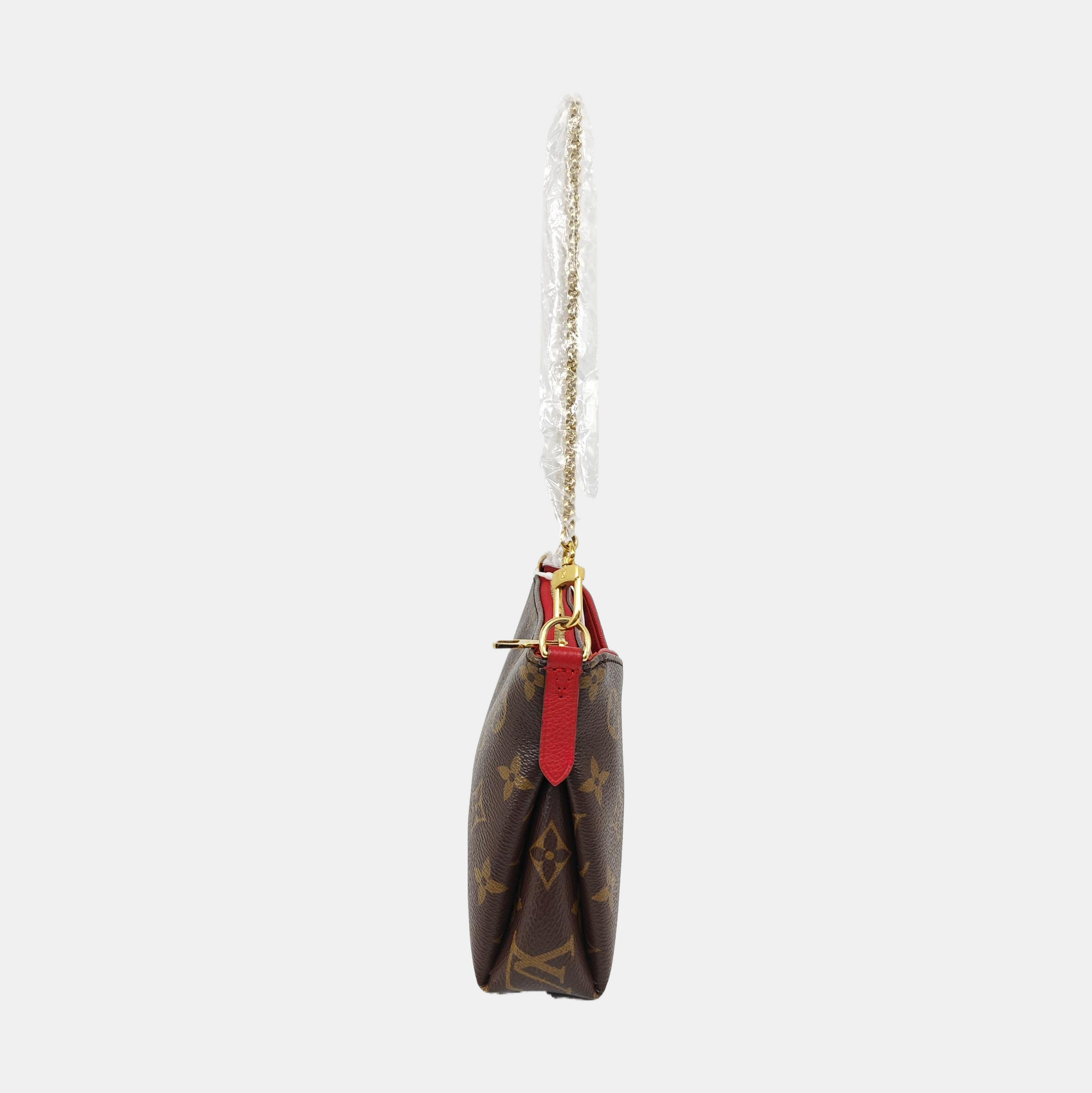 PALLAS BB Monogram Coated Canvas Brown