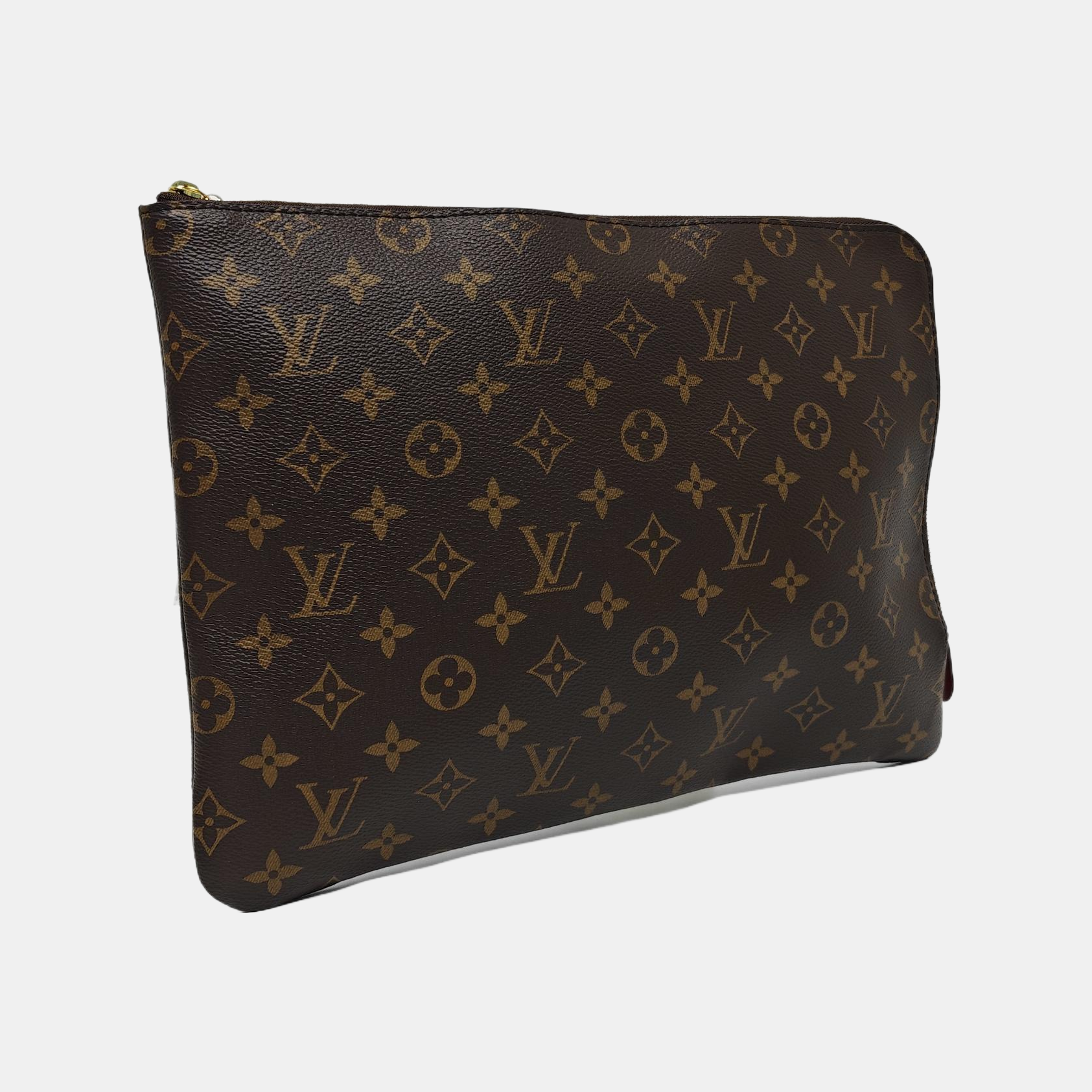 Etui Voyage MM Monogram Coated Canvas Brown
