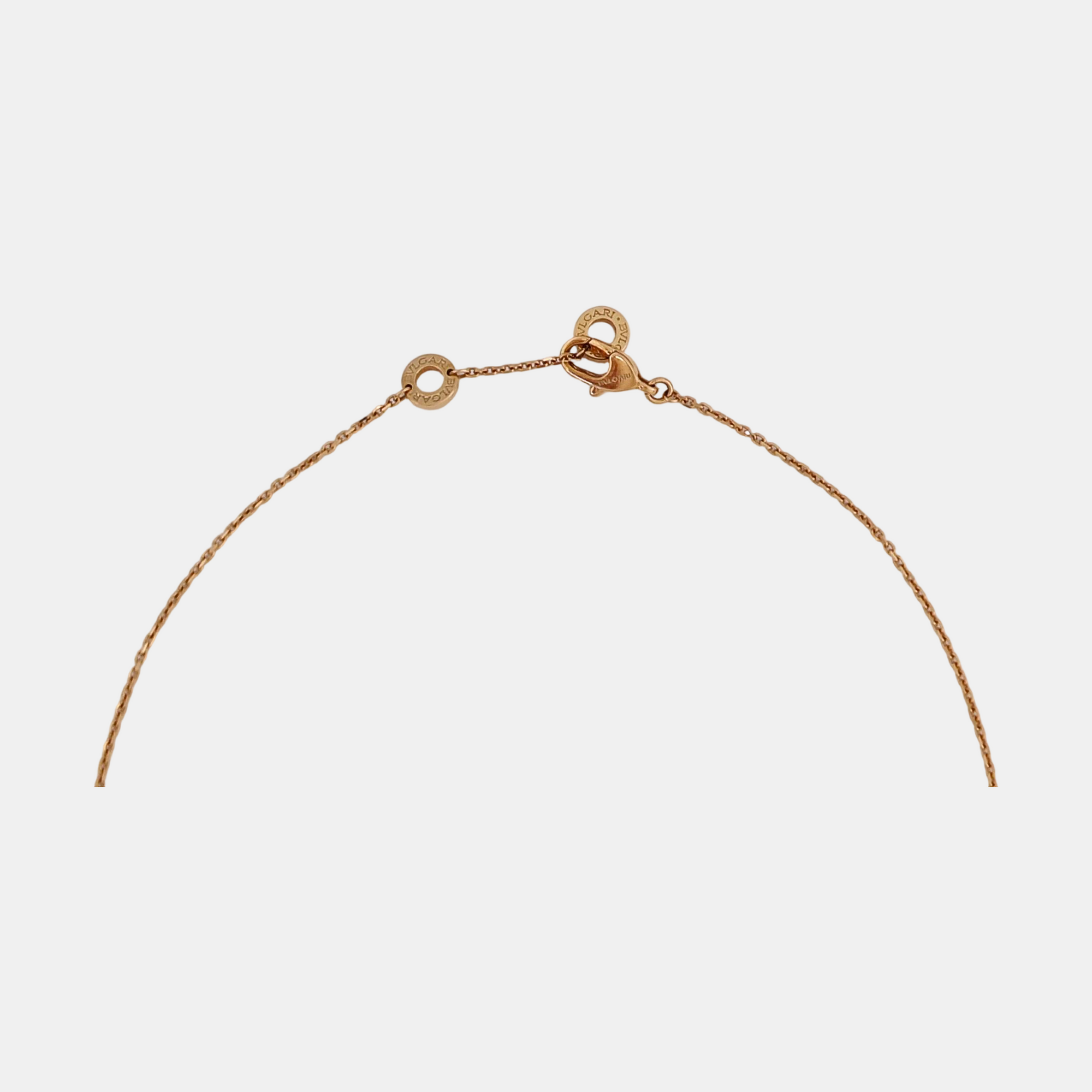 DIVAS' DREAM 18k Rose Gold Green Necklace