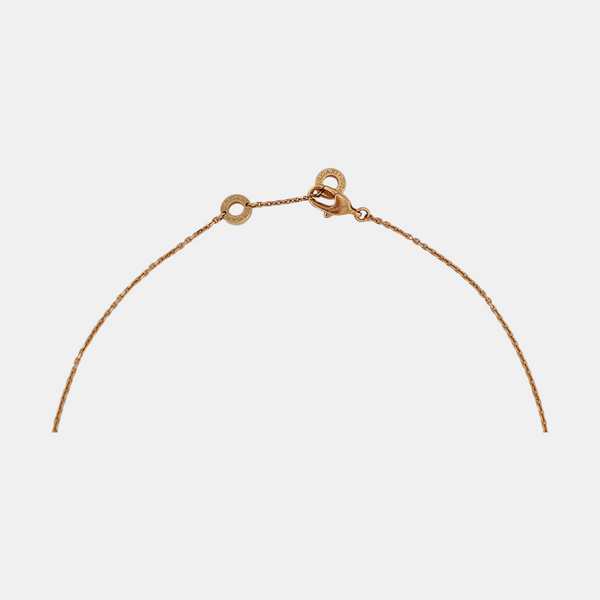 DIVAS' DREAM 18k Rose Gold Green Necklace