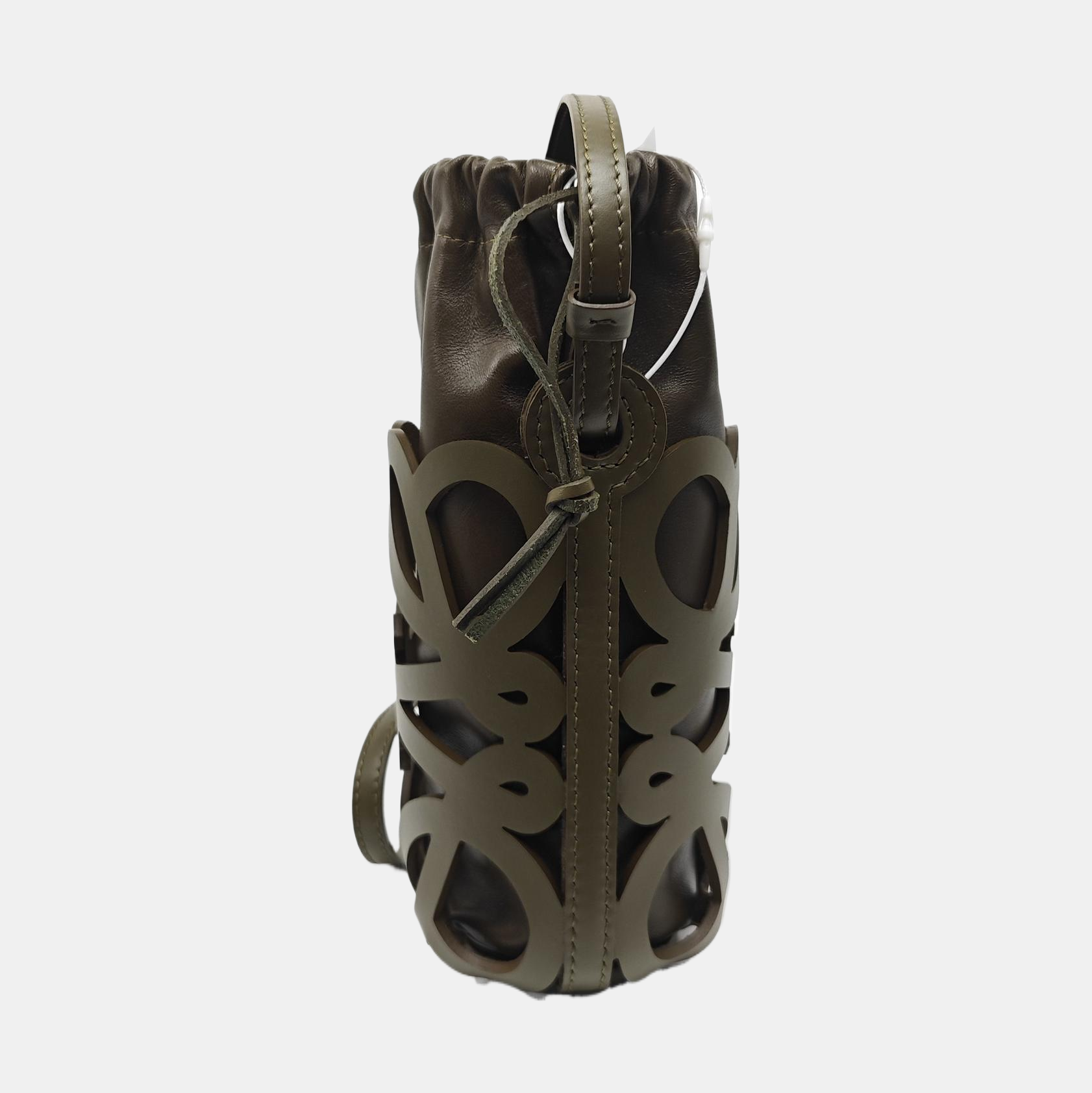 Anagram Monogram Lambskin Green