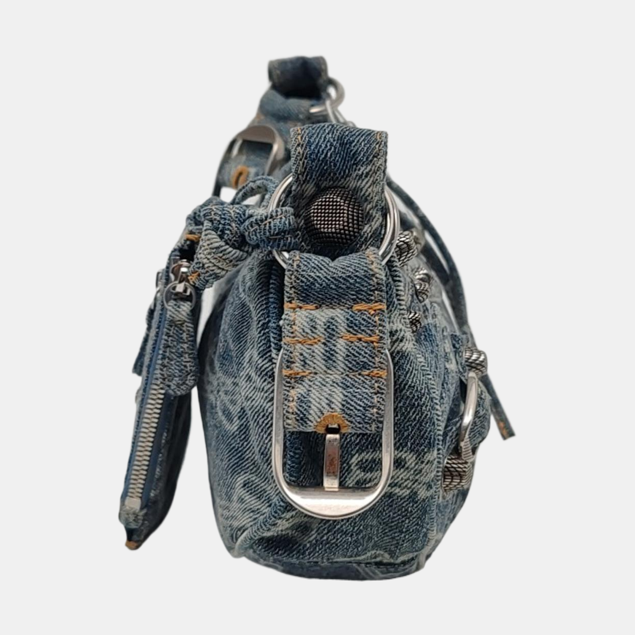 Le Cagole Small Denim Blue