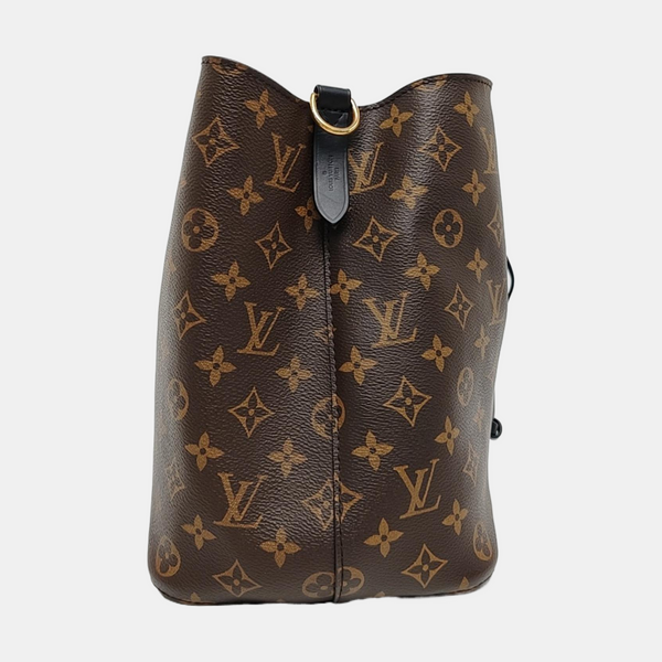 NÉONOÉ MM Monogram Coated Canvas Brown