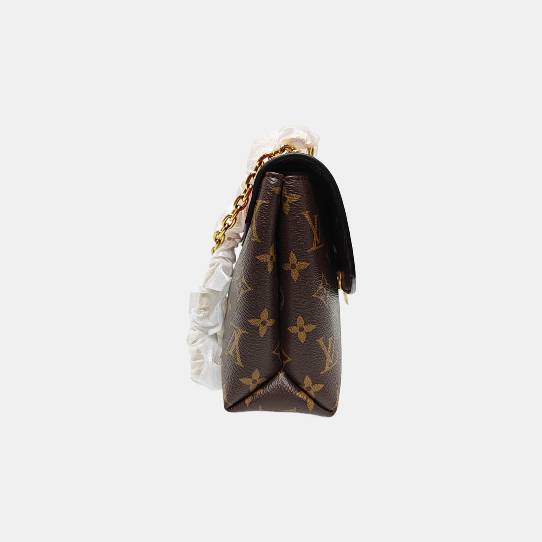 SAINT PLACIDE Monogram Coated Canvas Brown