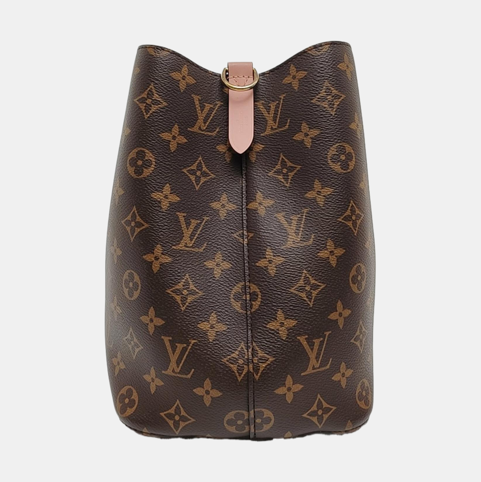 NÉONOÉ MM Monogram Coated Canvas Brown