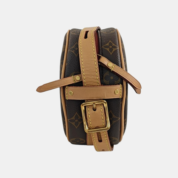 BOITE CHAPEAU PM Monogram Coated Canvas Brown