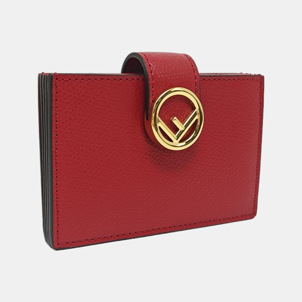 Calfskin Wallet Red