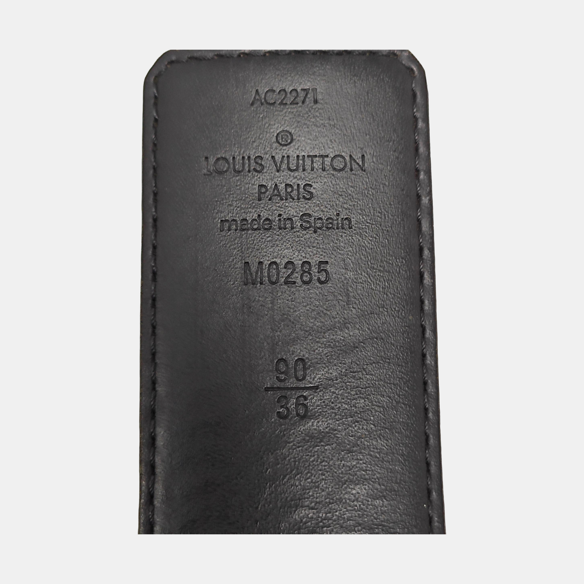 Leather Belt Gray