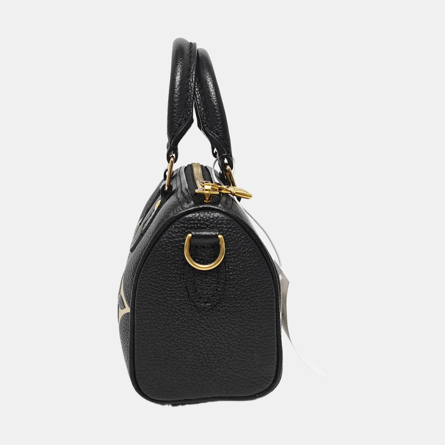 SPEEDY Nano Monogram Calfskin Black