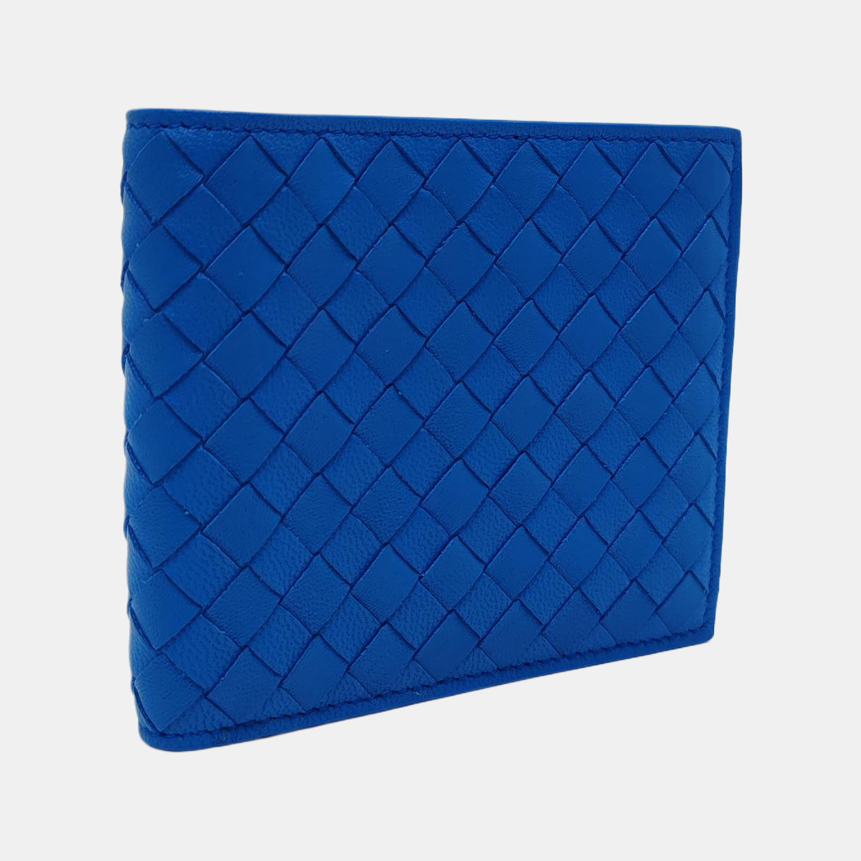 Lambskin Wallet Blue