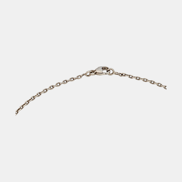 Pop H Metal Silver Necklace