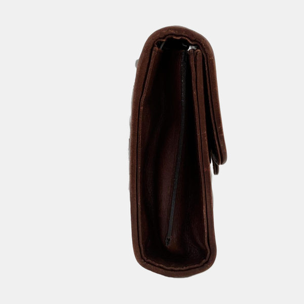 Quilted Calfskin Brown