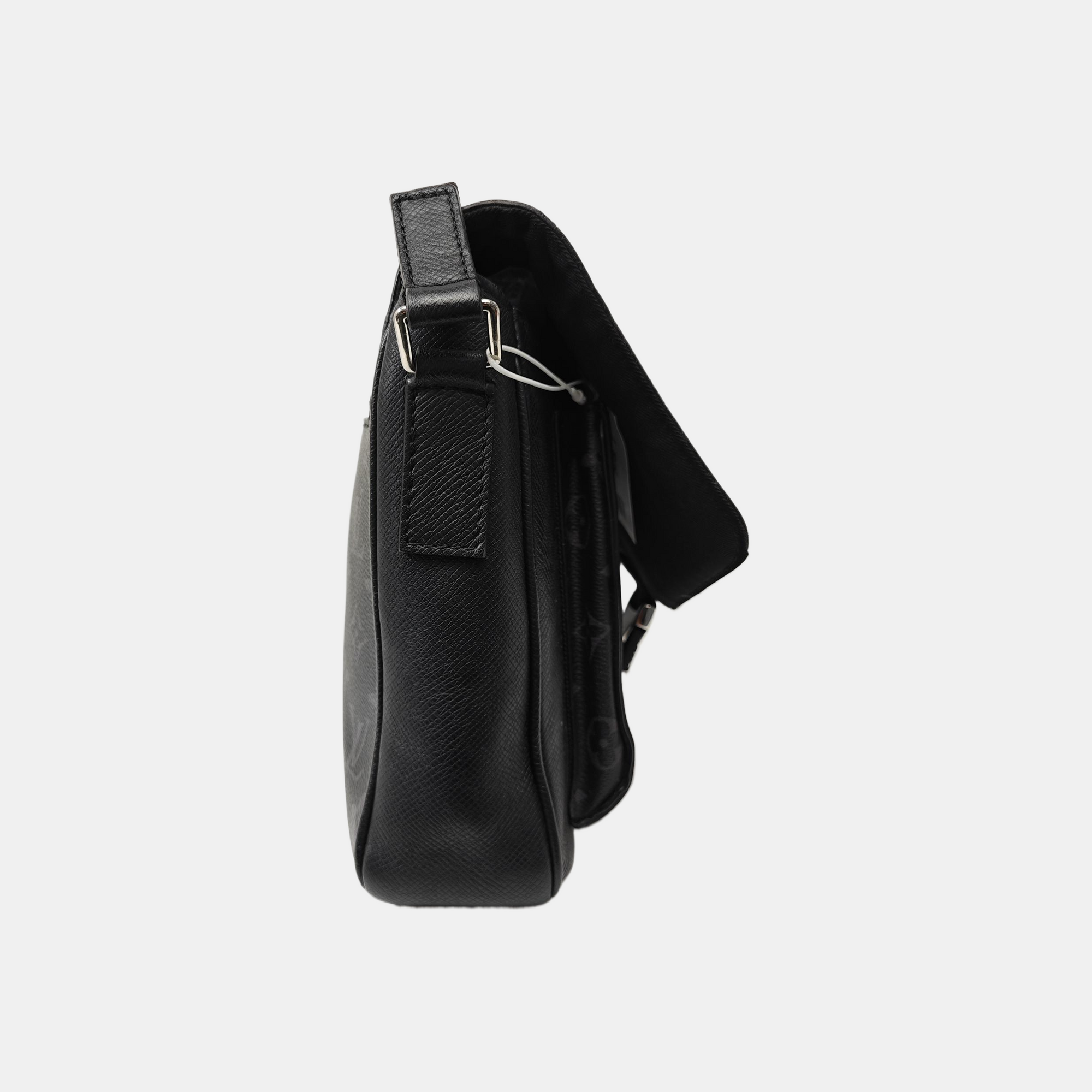 TAIGARAMA Monogram Coated Canvas Black
