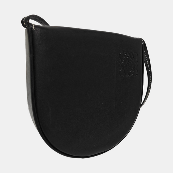 Heel Small Calfskin Black