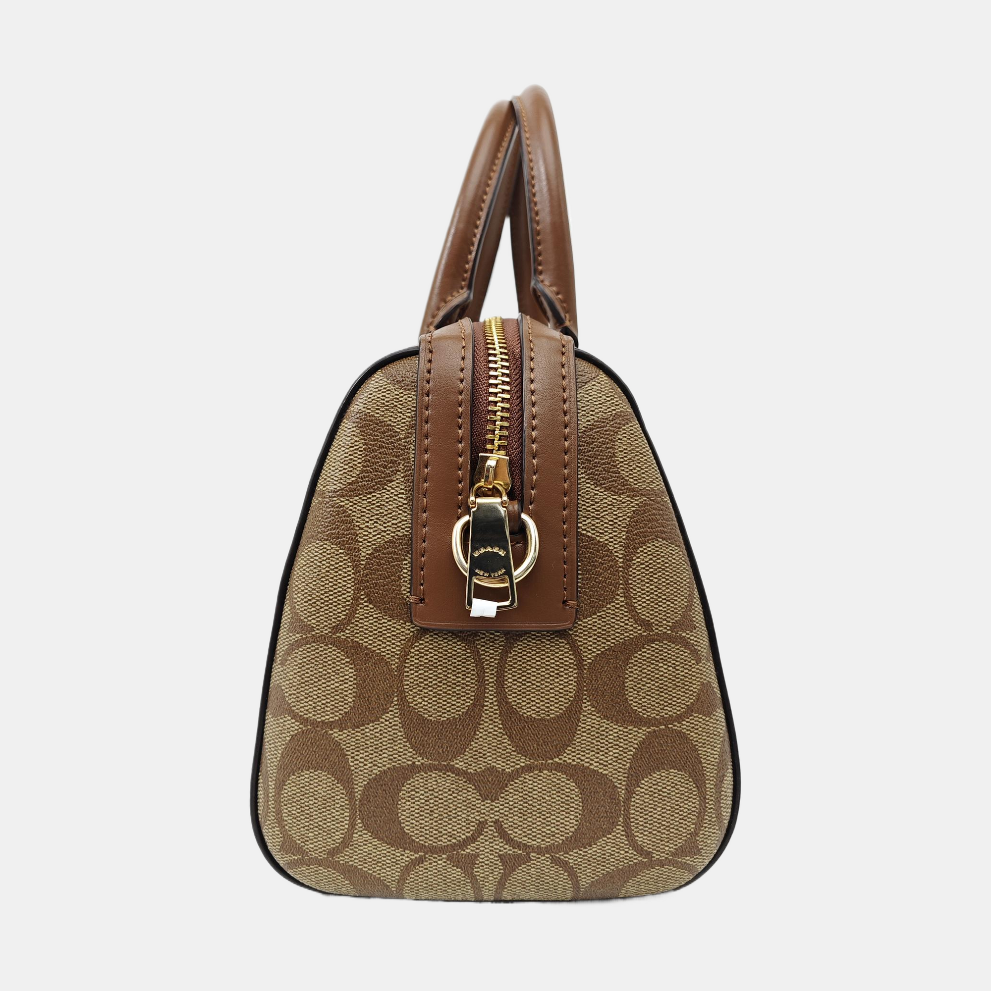 ROWAN Monogram Coated Canvas Beige