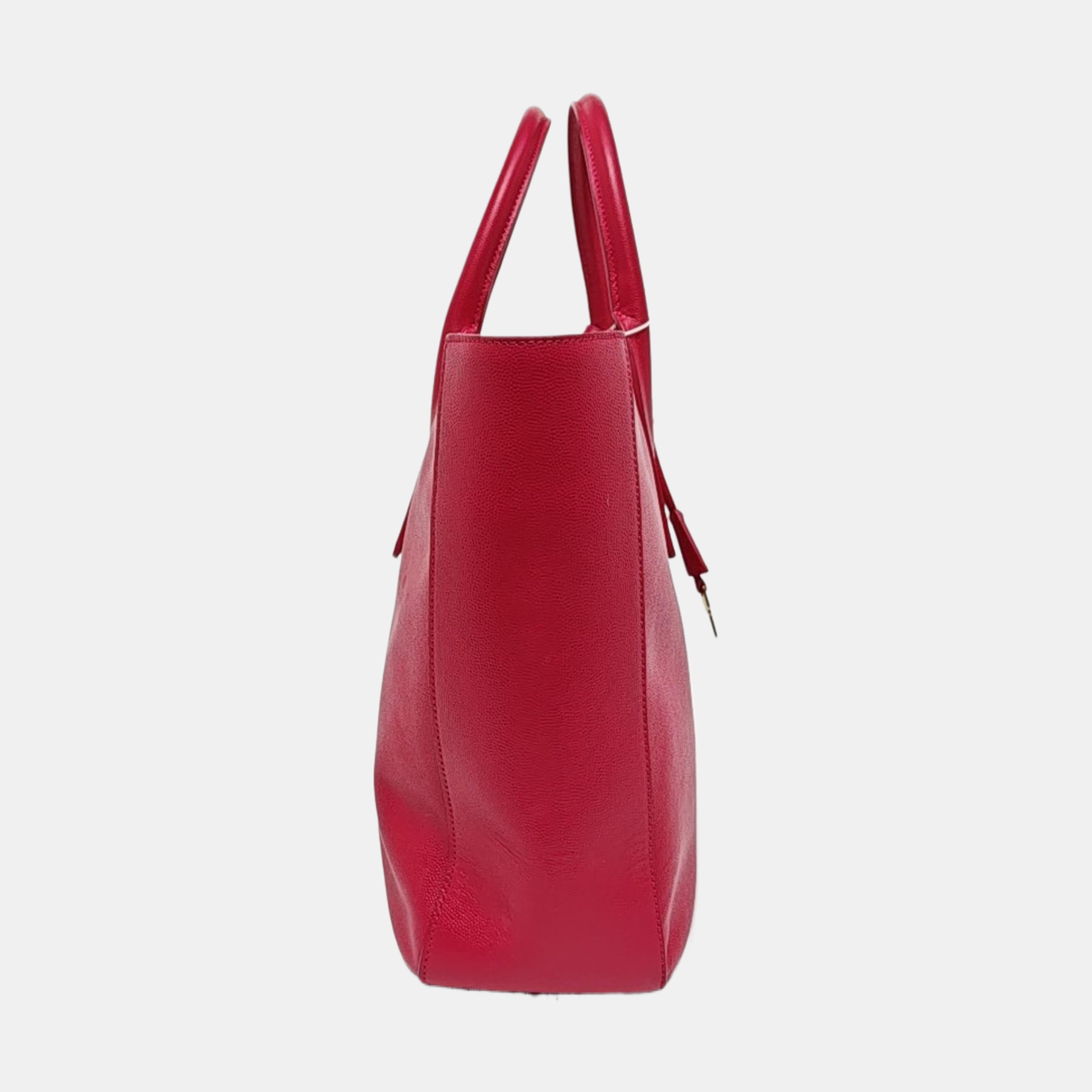 Calfskin Shoulder Bag Red
