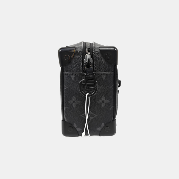 SOFT TRUNK Mini Monogram Coated Canvas Black