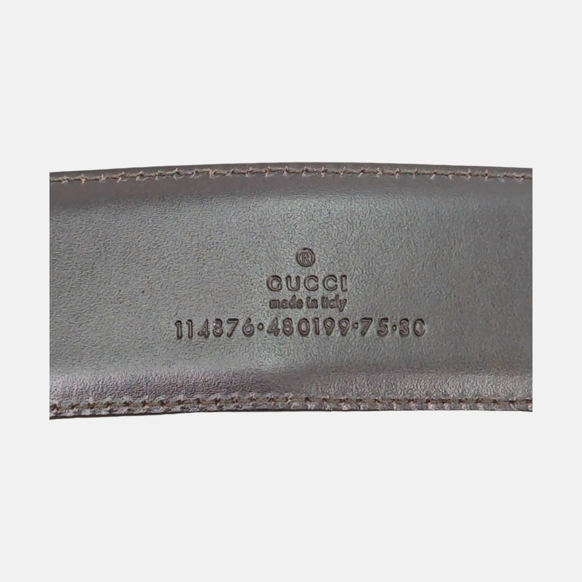 Fabric Belt Brown
