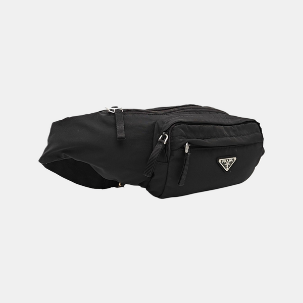 Nylon Belt Bag Black