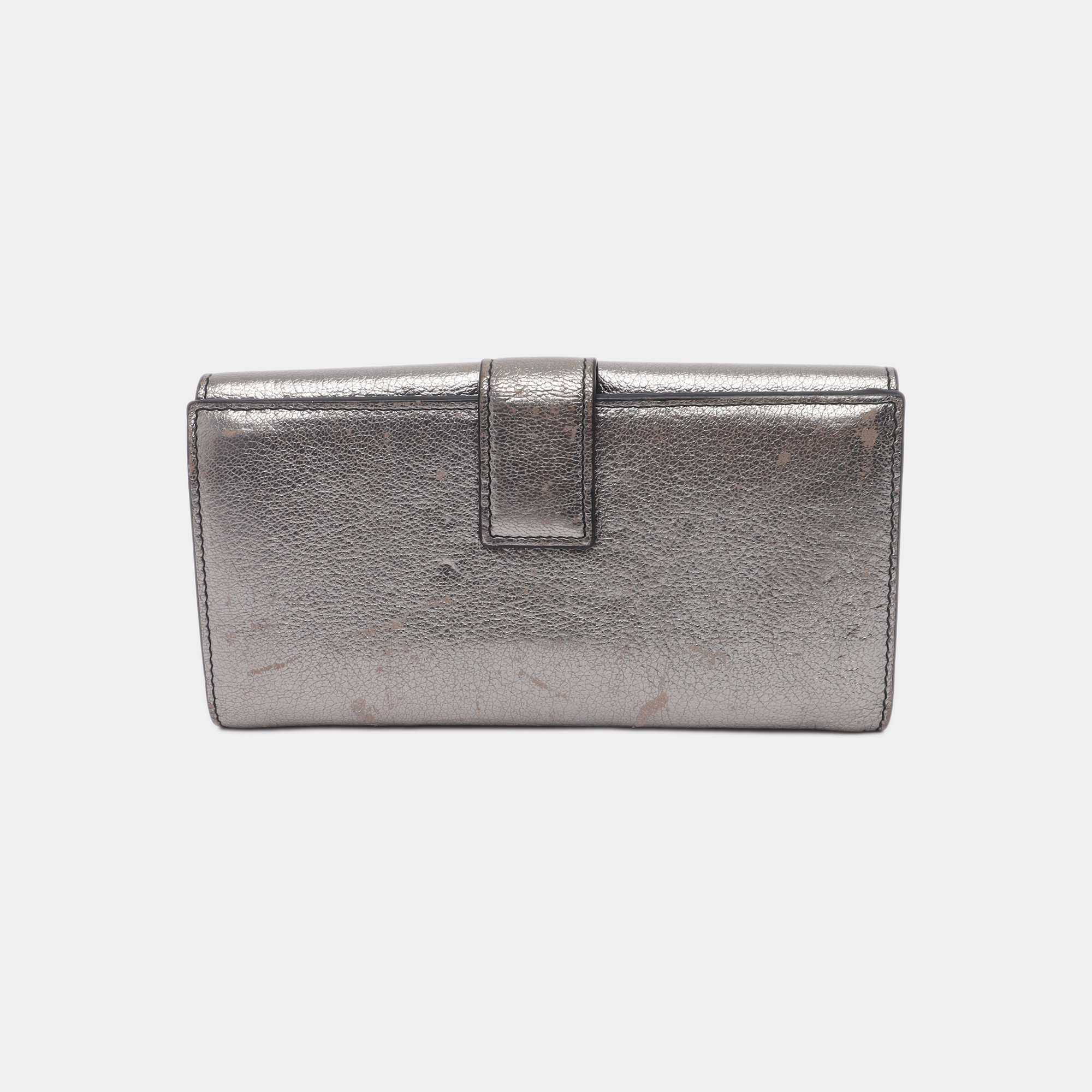 Calfskin Wallet Gray