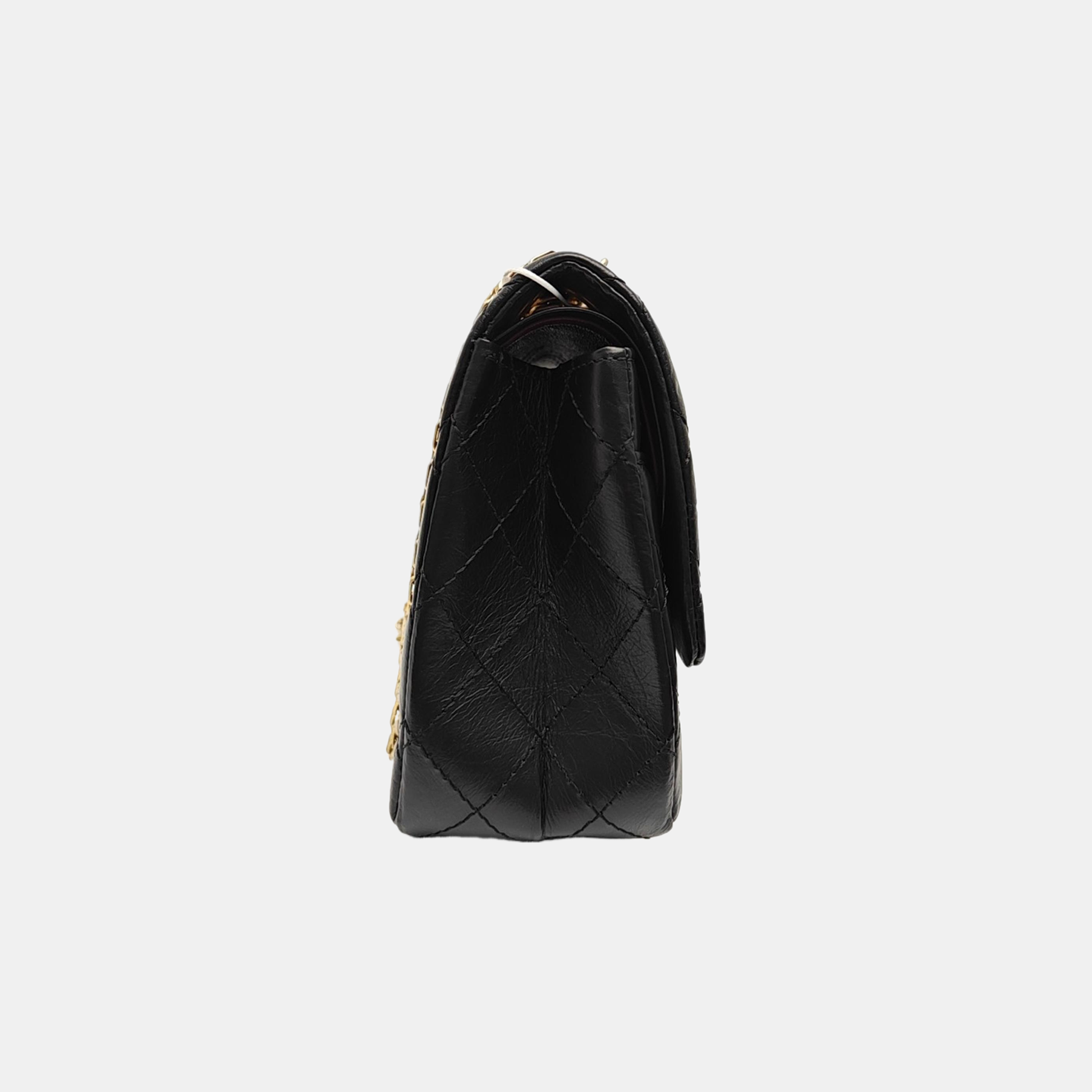 2.55 227 (jumbo) Quilted Calfskin Black