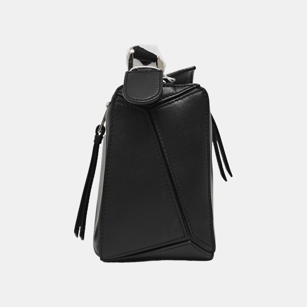 Puzzle Small Calfskin Black