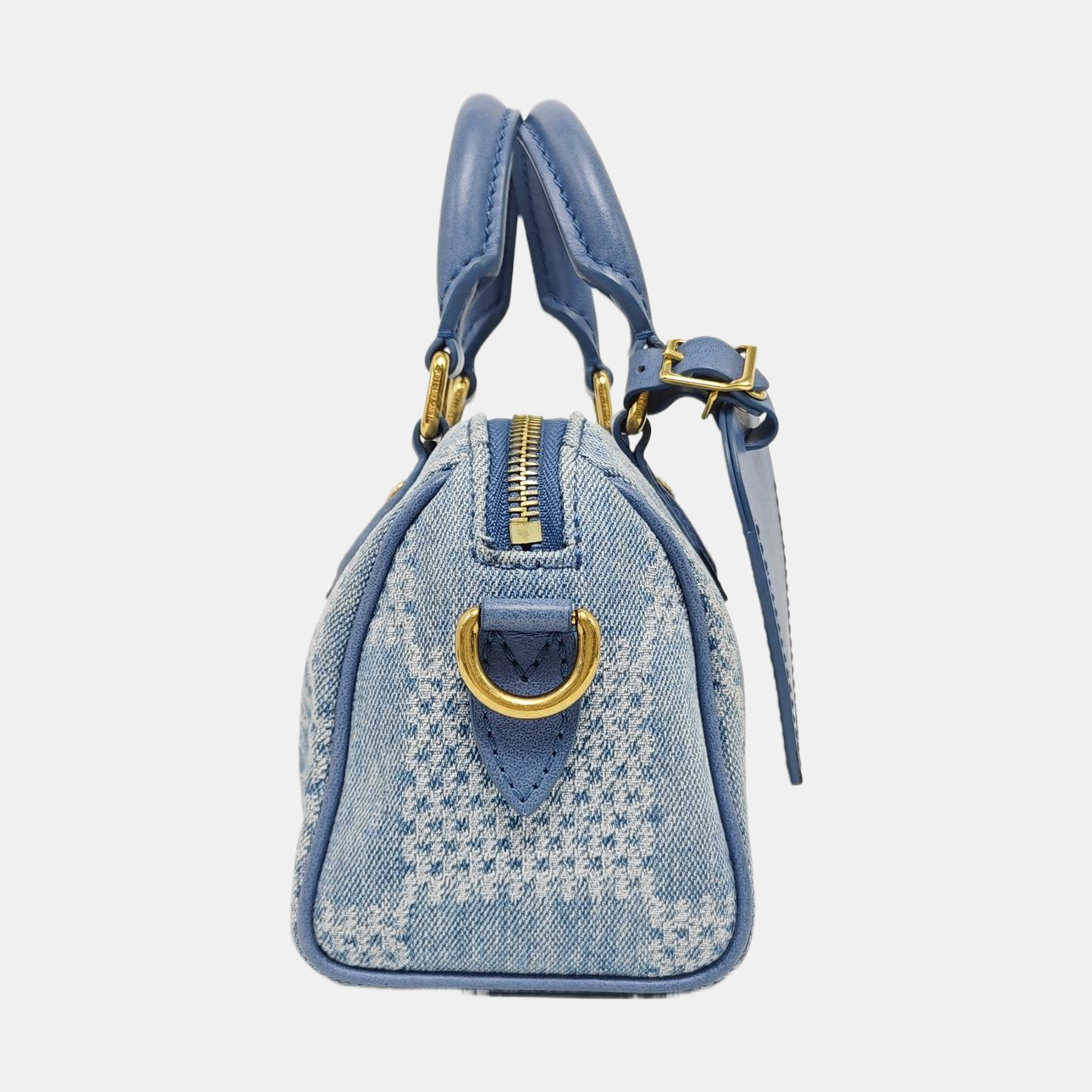 SPEEDY 18 Damier Canvas Blue