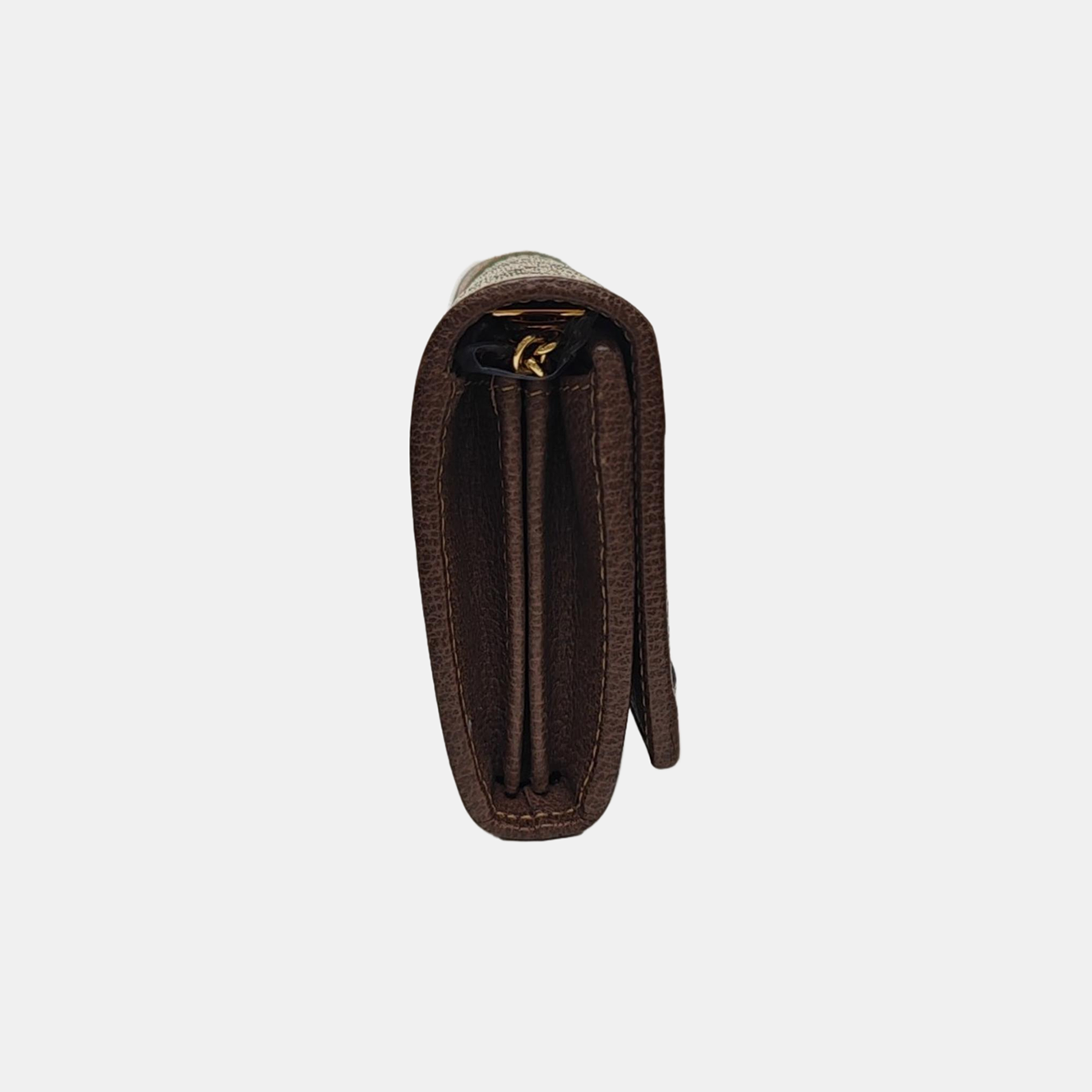 Ophidia Mini Monogram Coated Canvas Beige