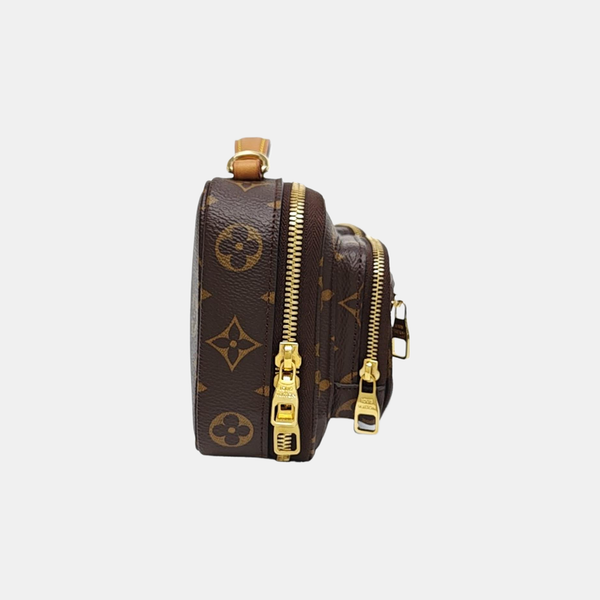 UTILITY Monogram Coated Canvas Brown