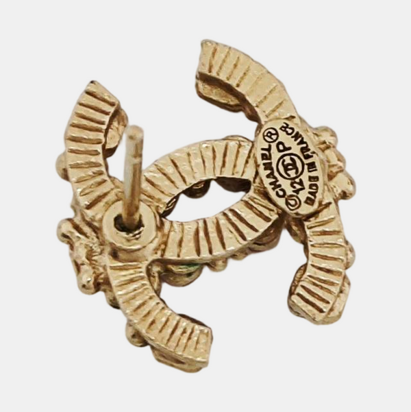Metal Gold Stud Earrings