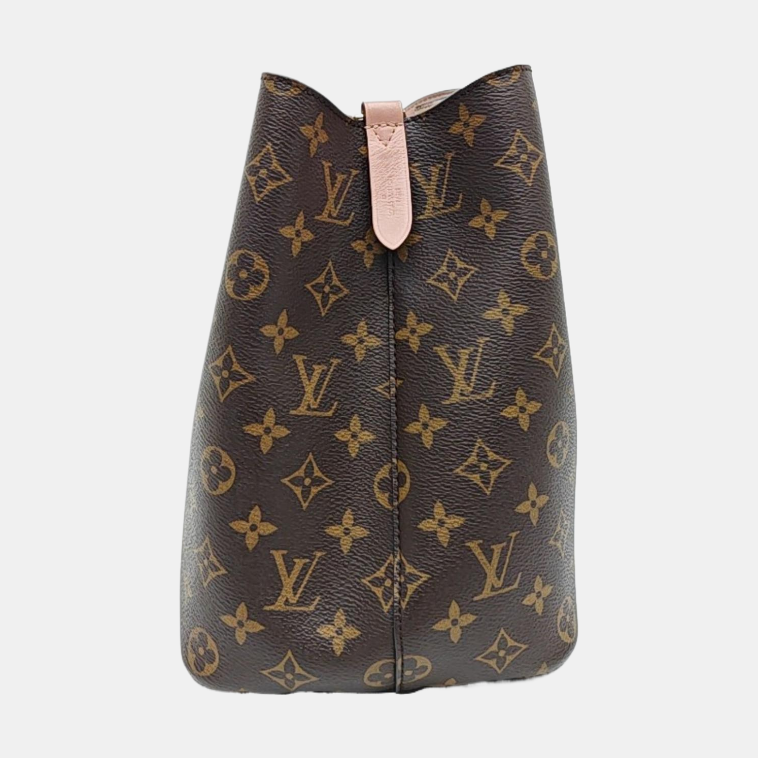 NÉONOÉ MM Monogram Coated Canvas Brown