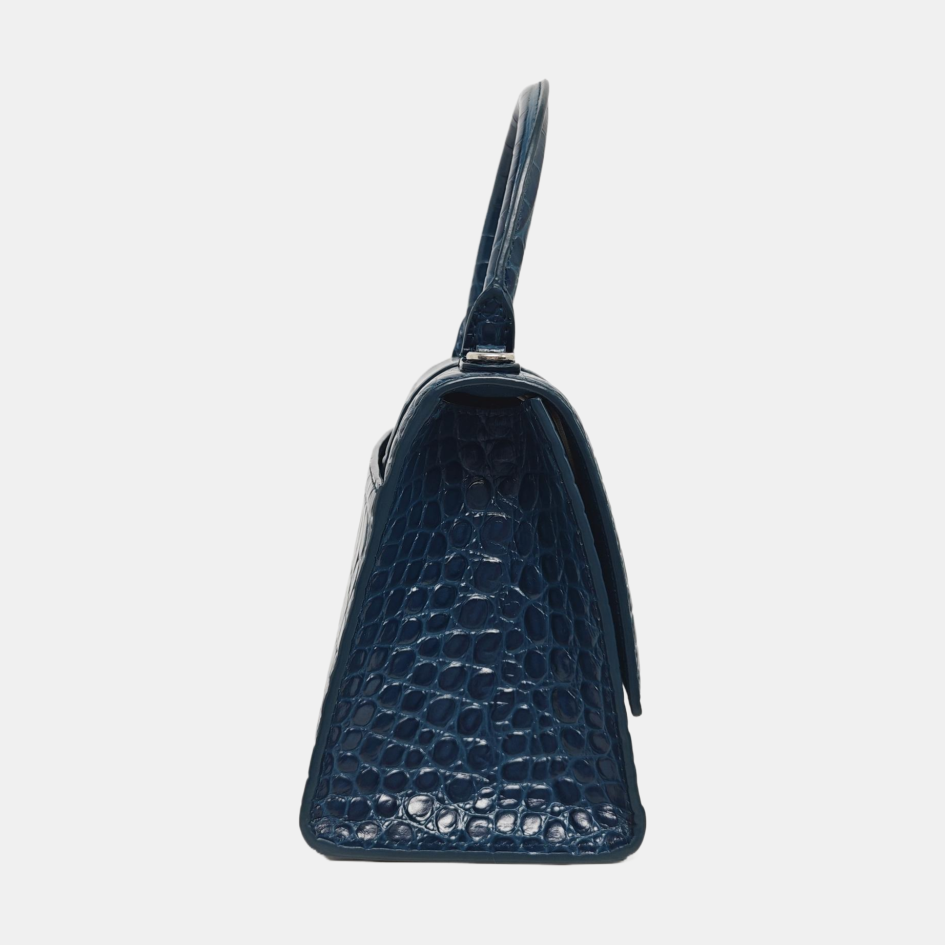 Hourglass S Calfskin Blue