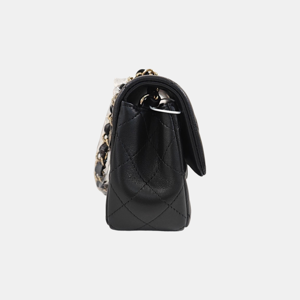 CLASSIC FLAP Mini Quilted Lambskin Black