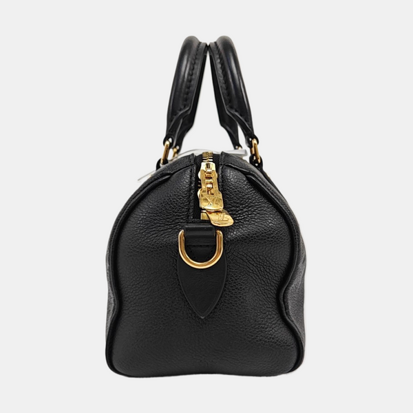 SPEEDY 20 Monogram Calfskin Black