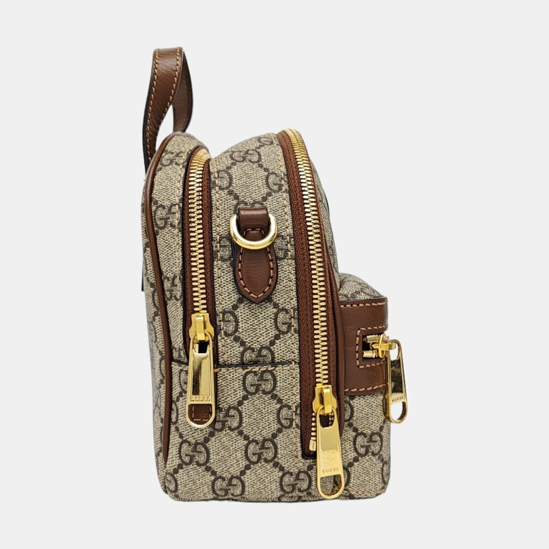 Retro Monogram Coated Canvas Beige