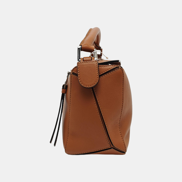 Puzzle Small Calfskin Brown