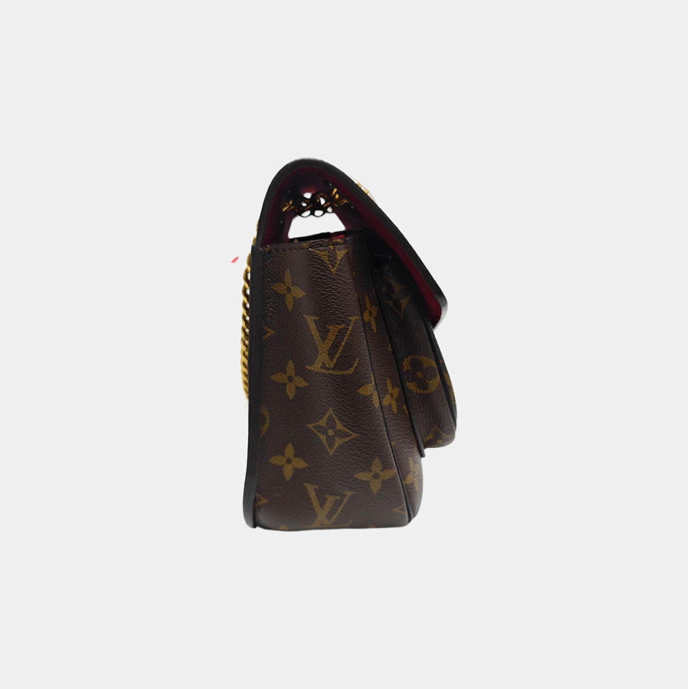 PASSY Monogram Coated Canvas Brown